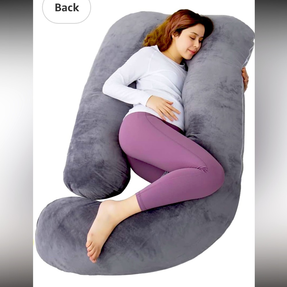 Last chance - Velvety soft pregnancy/maternity body pillow